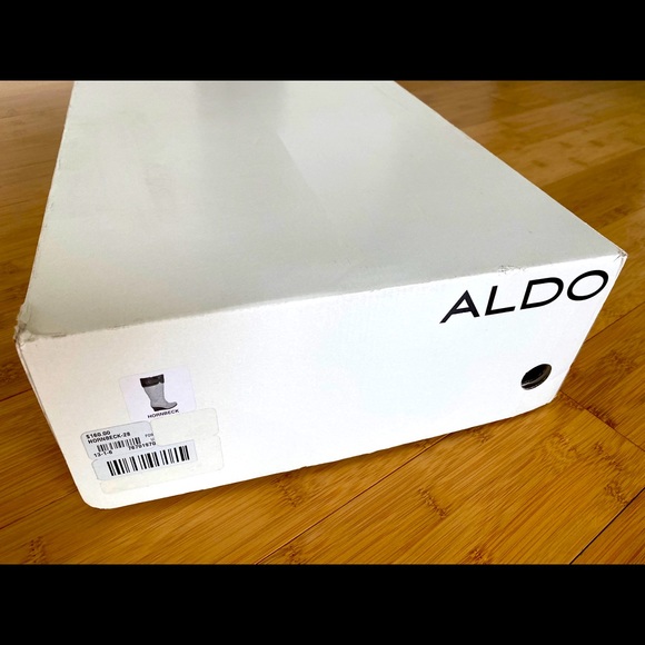 ALDO Hornbeck Fall Winter Boots Cozy Warm Leather Flannel Fleece Sz 6 - Picture 7 of 7